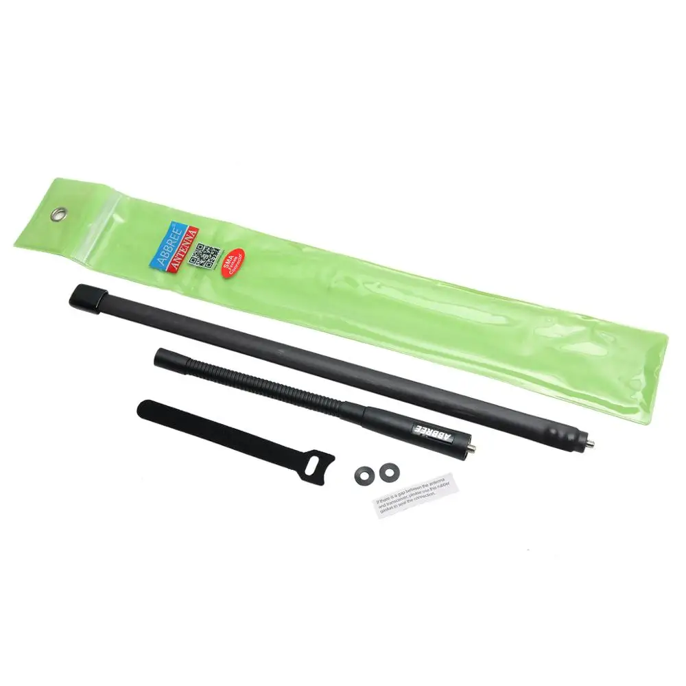 Тактическая антенна Gooseneck CS SMA Female VHF/UHF двухдиапазонная для Baofeng|Запчасти и