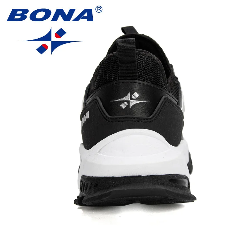 BONA 2022 New Designers Trendy Running Shoes Light Sneakers Men Wear-resistant Tenis Athletic Sport Shoes Man Walking Footwear