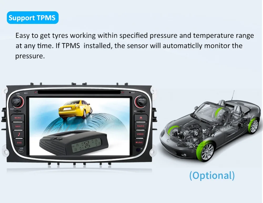 Bosion 2 din Android 9 Восьмиядерный автомобильный dvd-плеер gps Navi USB RDS SD для Ford Mondeo Focus Galaxy Аудио Радио Стерео головное устройство