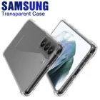 Противоударный чехол для телефона Samsung Galaxy S21 S20 Ultra S10E S9 S8 на samsung A71 A72 A52 A51 A50s, прозрачный силиконовый чехол, задняя крышка