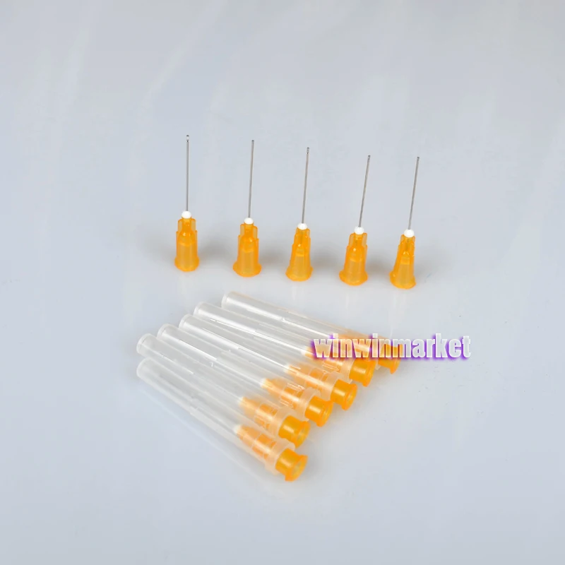 

50 шт., 25GA игольчатый шприц для эндополива