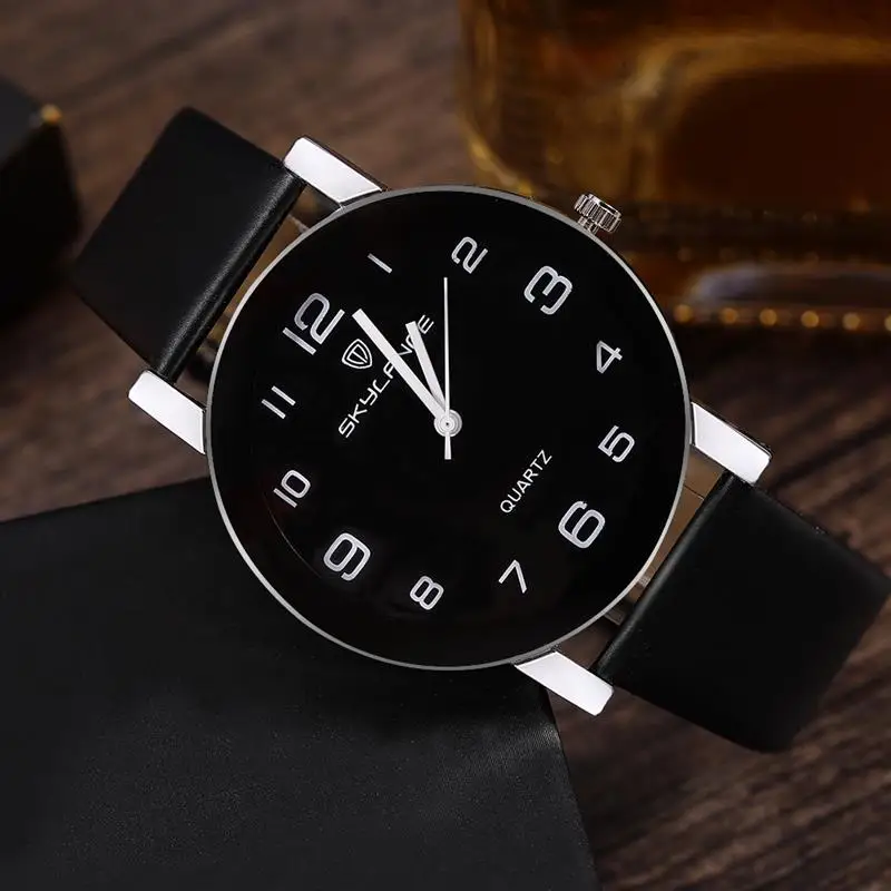 Женские черные часы лидер продаж 2021 аналоговые кварцевые наручные из