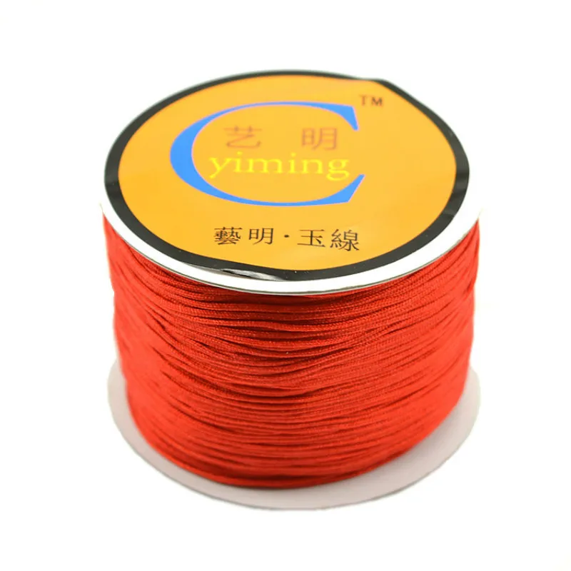 Нейлоновый шнур для изготовления ювелирных изделий 80 м 1 мм китайский узел