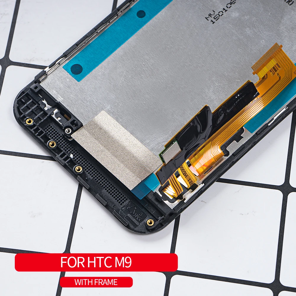 Sinbeda 100% протестирован для HTC ONE M9 5 0 &quotЖК дисплей с сенсорной рамкой дигитайзер One