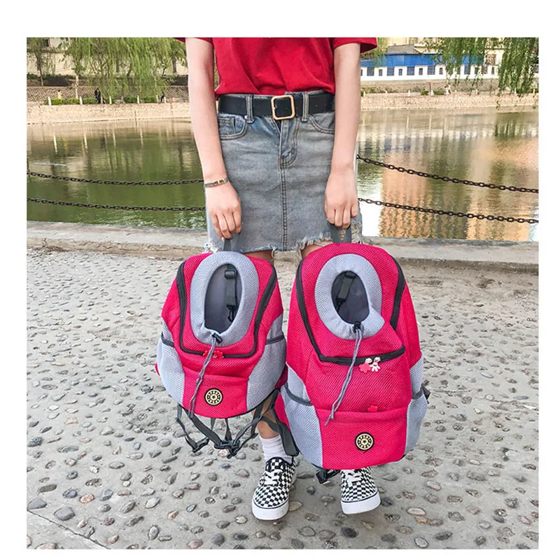 Нейлоновый Сумка-переноска для собак домашних питомцев переносной сетчатый