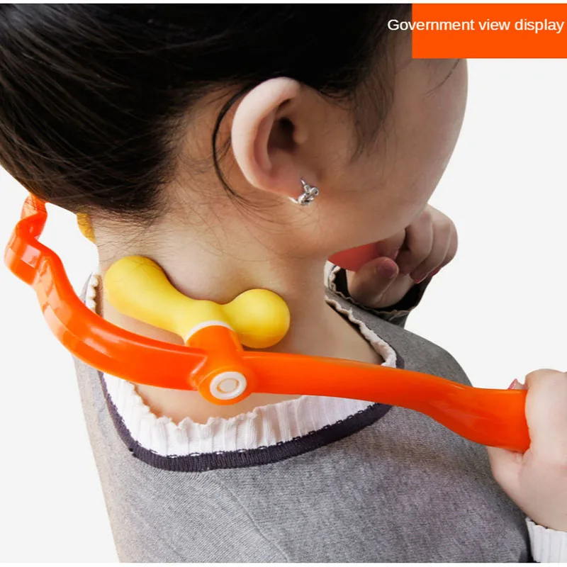 

Manual Back Lumbar Cervical Vertebra Holding Multifunctional Kneading Shoulder And Neck Body Portable Home Massage Relaxer