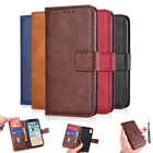 Чехол для Xiaomi Mi 11, 10 Ultra, 10T, 9, 9T Pro, A3, A1, A2 Lite, Redmi 9, 9A, 9C, 8, 8A, 7, 7A, 6, 6A, 5 Plus, Go Poco X3 NFC, кожаный