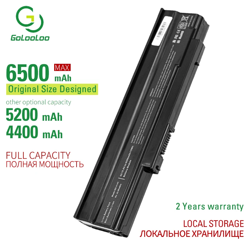 Аккумулятор Golooloo для ноутбука Acer Extensa 5235 5635G 5635Z 422G16Mn 432G16Mn 432G25Mn 433G25N|Аккумуляторы