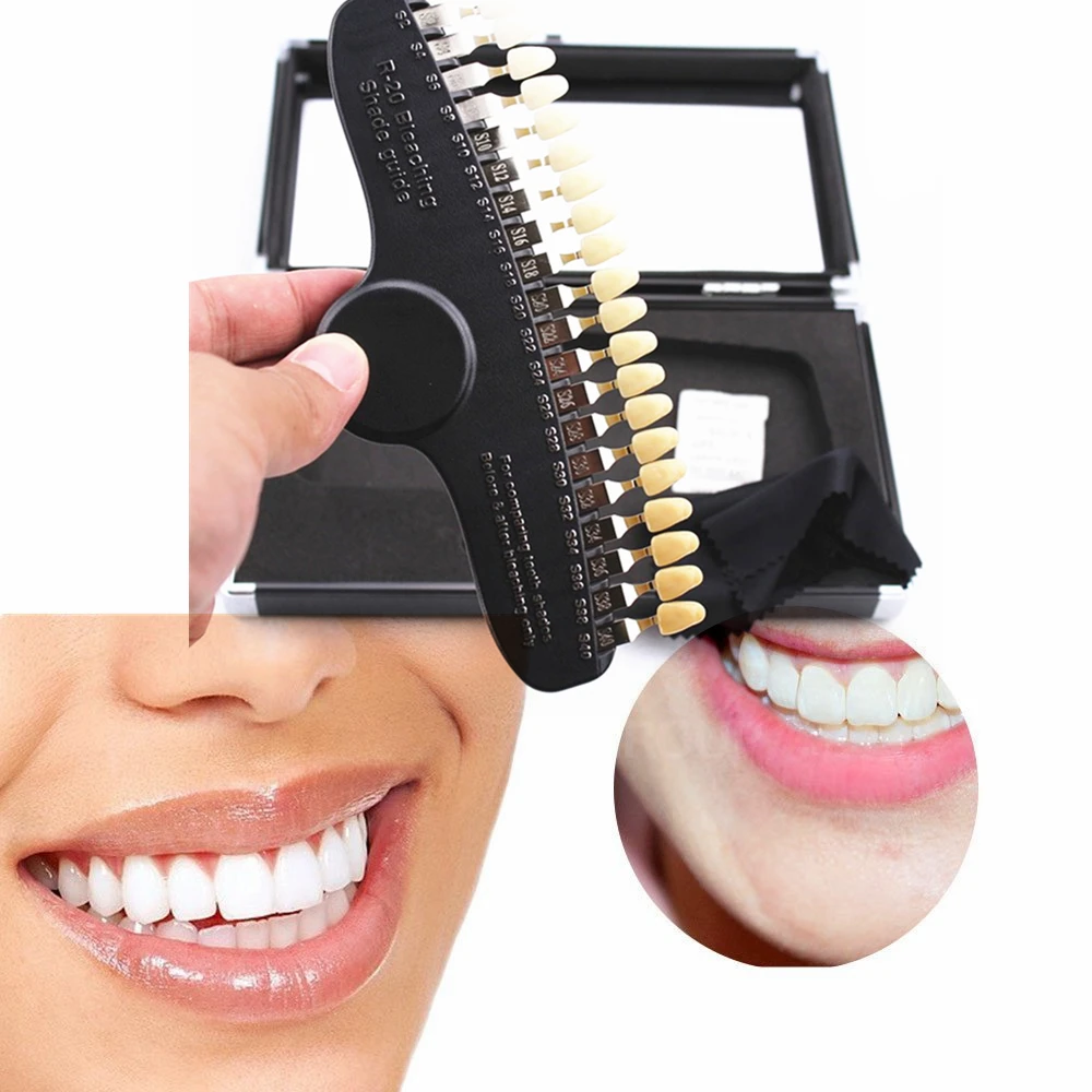 

Направляющая для отбеливания зубов с зеркалом, 20 цветов