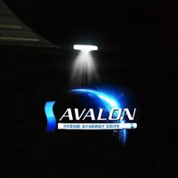 4pcs emblem courtesy lamps car door shadow laser projector lights decoration atmosphere light led luces for avalon 2005 2021