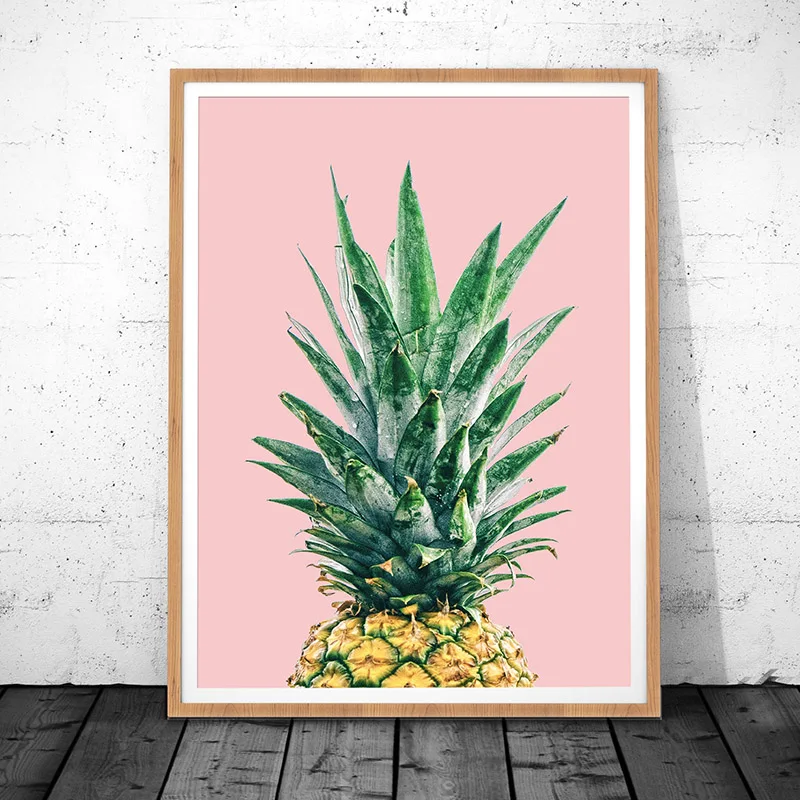 Скандинавский тропический постер настенное искусство Пальмовые Листья картина