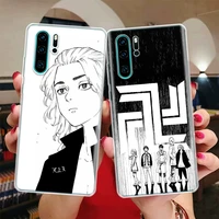 tokyo revengers anime silicon call phone case for huawei y5 y6 y7 y9 honor 10 lite 9 8a pro 8s 8x p smart z 2019 9x 10i 20 7x