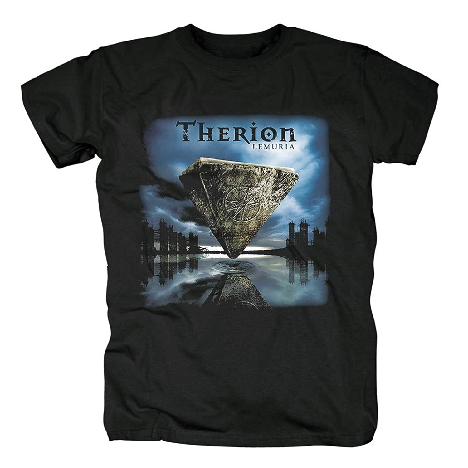 Мужская футболка с коротким рукавом Therion Rock женская мужская модель (18) | одежда