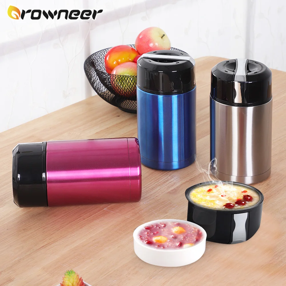 800 мл/1000 мл/1200 мл большой Ёмкость двойной Слои Нержавеющая сталь Портативный