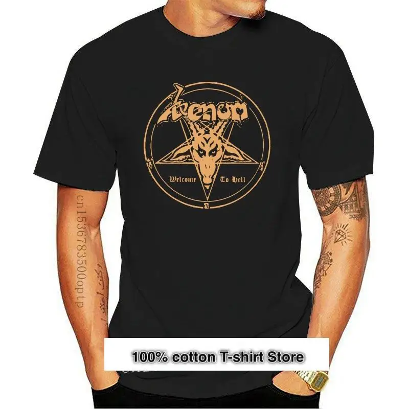 

Camiseta de Venom para hombre y mujer, camisa de bienvenida al Диабло, Rock, nueva