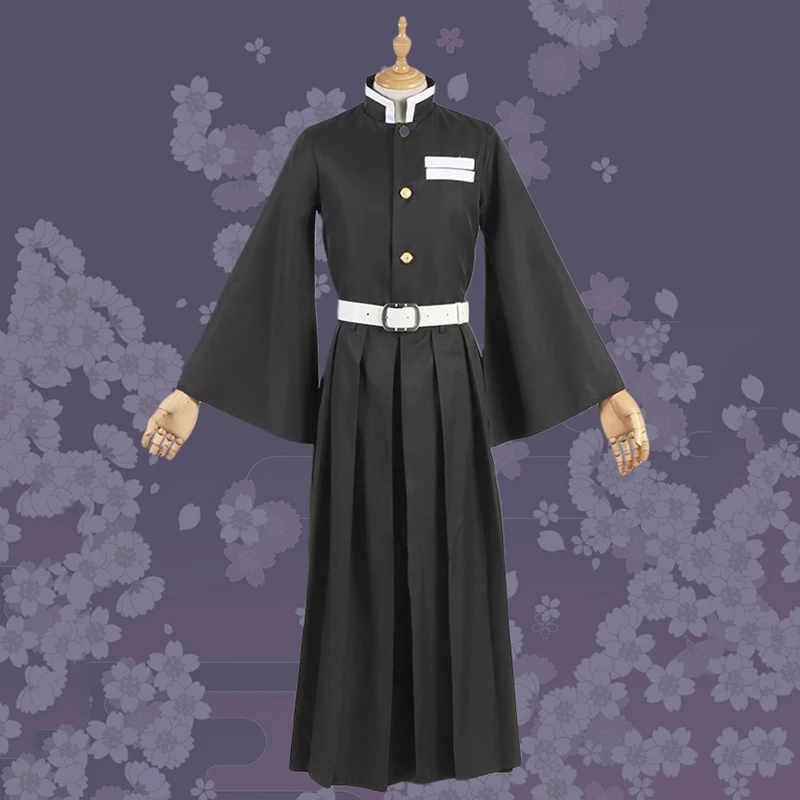 Костюм для косплея из аниме рассекающий демонов кимоно ткани мужчин Tokitou Muichirou No