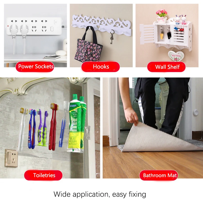 

1M/2M/3M/5M Nano Tape Double Sided Tape Transparent NoTrace Reusable Waterproof Adhesive Tape Cleanable Home Wall stickers Tapes