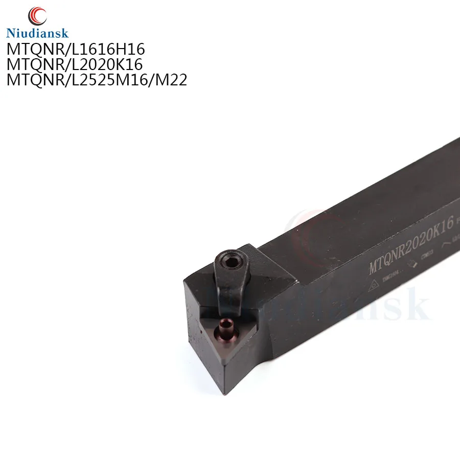 Держатель внешнего токарного инструмента MTQNR1616H16 MTQNR2020K16 MTQNR2525M16 MTQNR2525M15 MTQNL1616H16 MTQNL