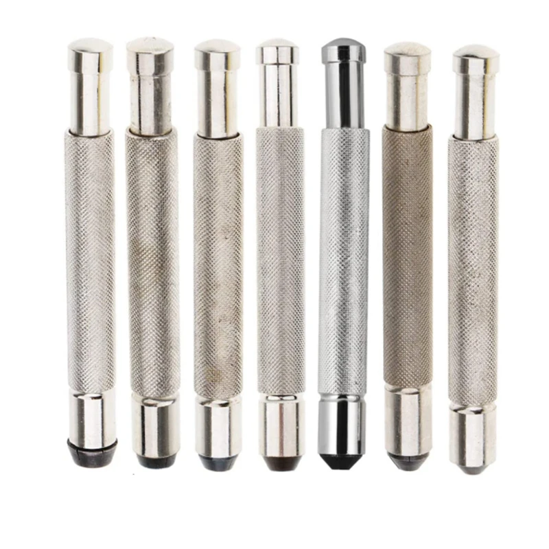 7Pcs 3.0mm-7.0mm Watch Crown Winder Screw Manual Mechanical Winding Watch Crowns Watch Repair Tool Kit for Watchmaker