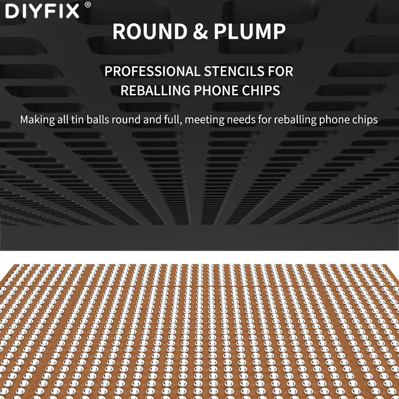 MEGA-IDEA высокоточная Стальная Сетчатая Материнская плата Процессор чип IC BGA