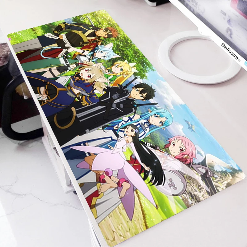 

Настольный коврик Аниме Коврик для мыши коврики для игровой мыши коврик для мыши аксессуары для компьютерного стола геймеров большой коври...