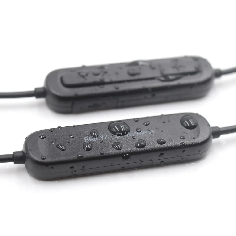 BQEYZ Z3 5,0 Bluetooth AptX-HD кабель беспроводной MMCX/0,78 мм разъем HIFI водонепроницаемые наушники с кабелем для BQ3 KC2 T2 N1 K2 NO. 3 S2