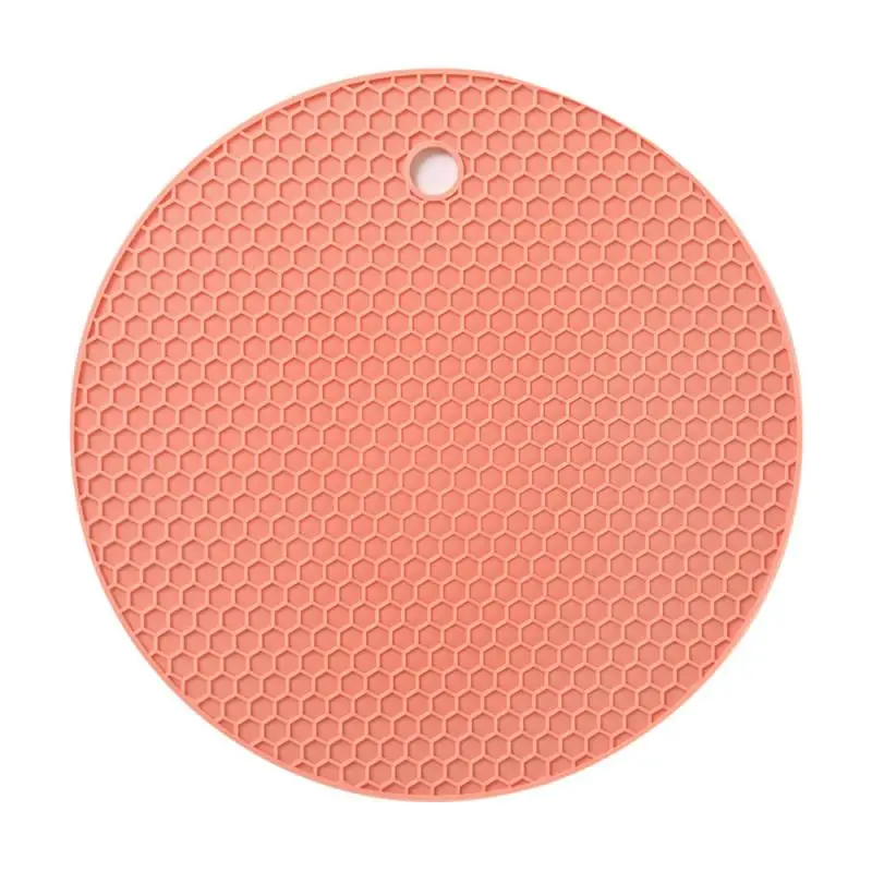 

1 piece set silicone honeycomb coaster coaster beverage placemat coffee cup mug glass drink mat 4 color