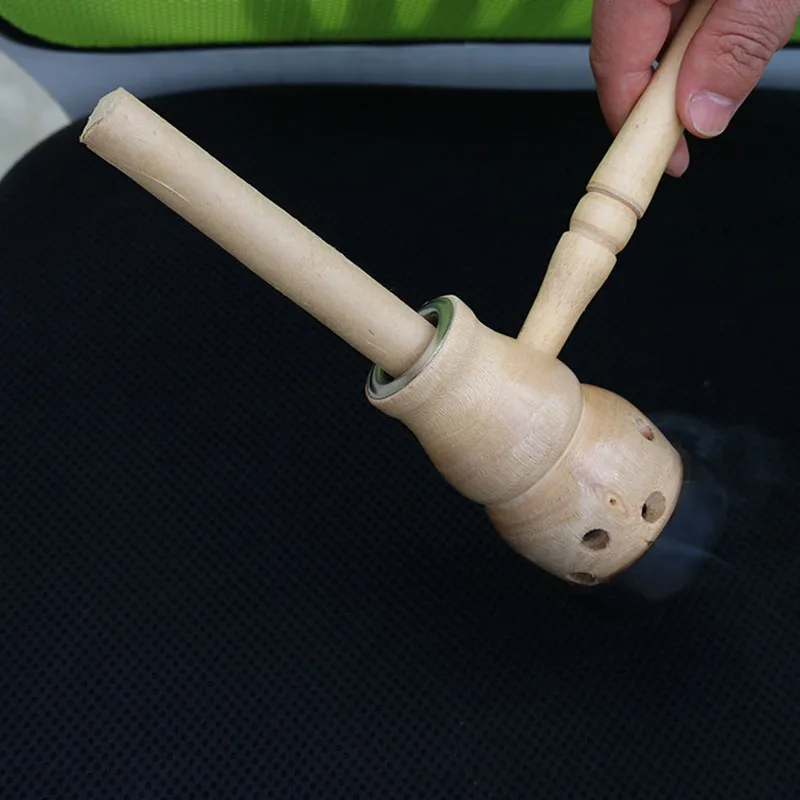 Moxa Mugwort прижигание коробка Тыква деревянный набор мугворт Массажная горелка