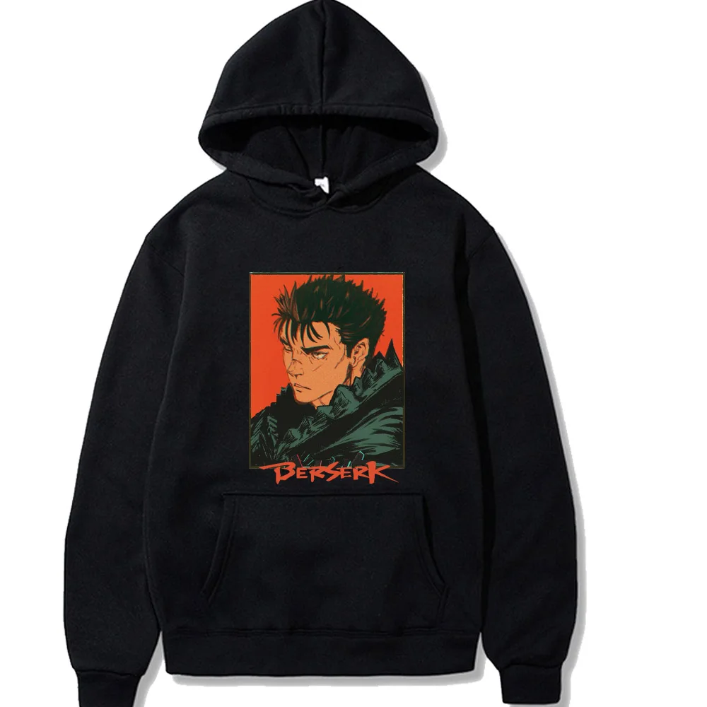

Berserk Hot Anime Hoodies Unisex Harajuku Streetwear Pullovers Men Women Hip Hop Fashion Hoodie Tops Long Sleeve Clothes