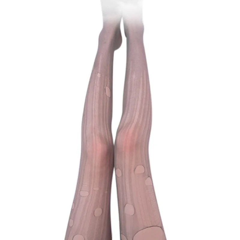 

Women Temptation Sexy Tearable Pantyhose See-Through Ripped Hole Disposable Tights Stockings Lingerie Nightwear