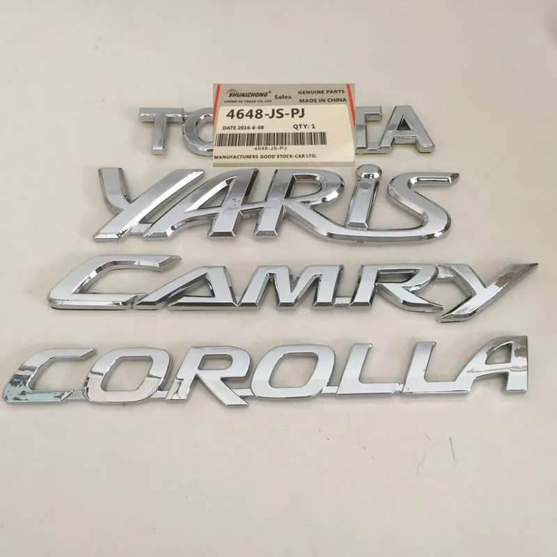 1 шт. 3D Высококачественные Автомобильные буквы из АБС пластика Эмблема багажника