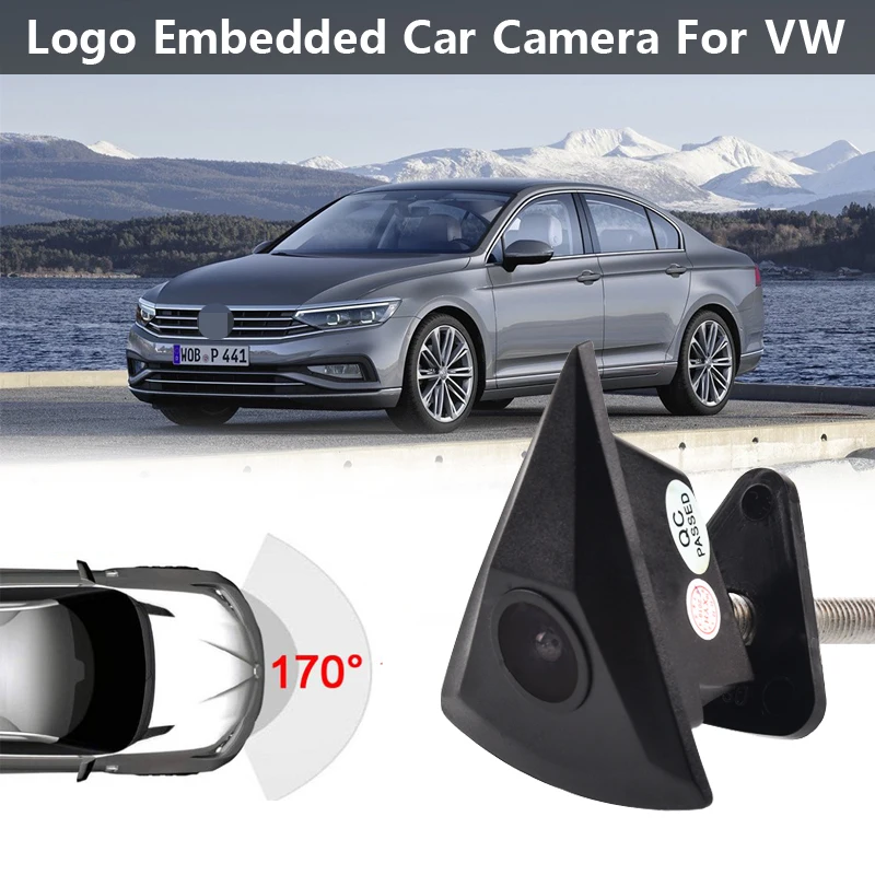 HD Автомобильная Камера Переднего Вида для VW Passat B5 B6 B7 Tiguan Golf MK5 MK6 Touran Polo Beetle Jetta