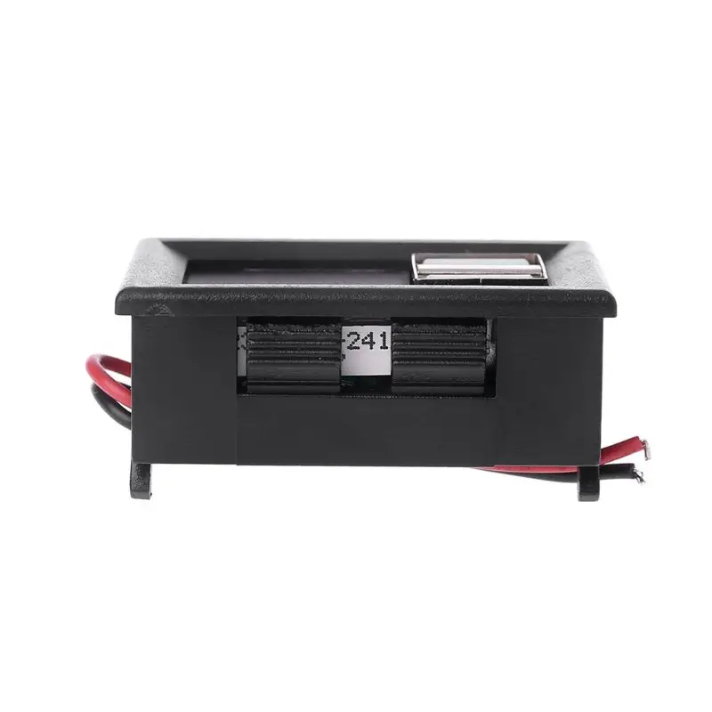 Вольтметр с синим светодиодным цифровым дисплеем миниатюрный измеритель