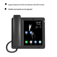 andrews smart network video fixed telephone with call id sms wifi recording address book blacklist for home office bussiness