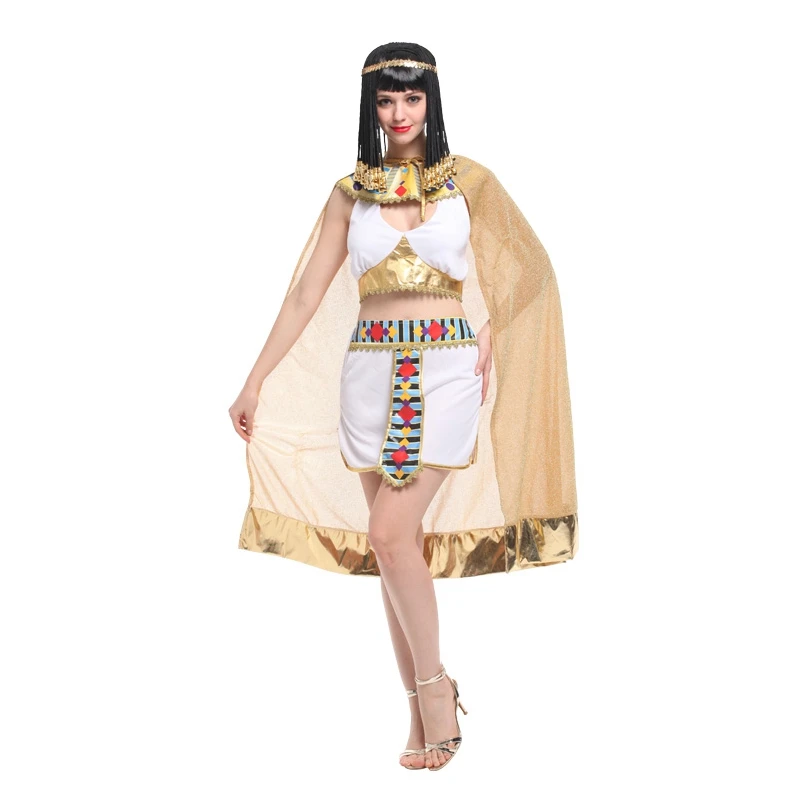 Женский карнавальный костюм праздничный королевы египетского стиля для девочек