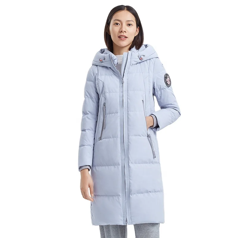 

[TANBOER-TB201756]Excellent Good quality factory directly women long down coat with manufacturer price