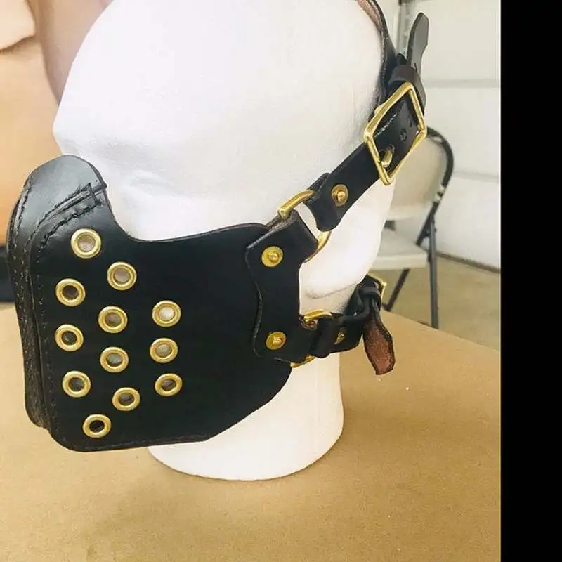 

9pcs/set Leather Die Cutter For DIY handmade Fashion Black Motorcycle Punk Rock Face Mask Leathercraft Punch Tool