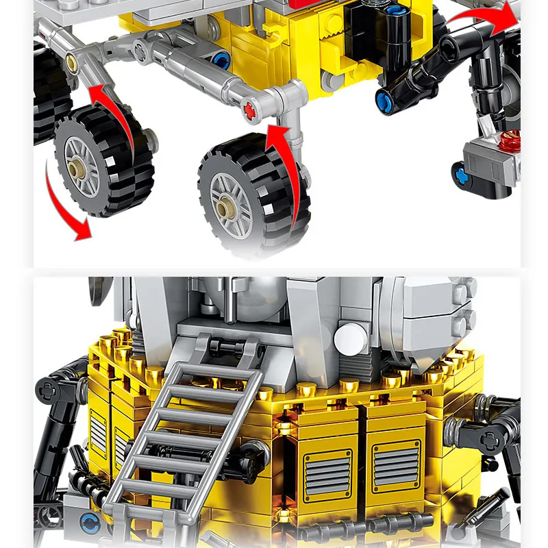 250 + шт. Строительный блок спутник Китай космический самодельный ракетный
