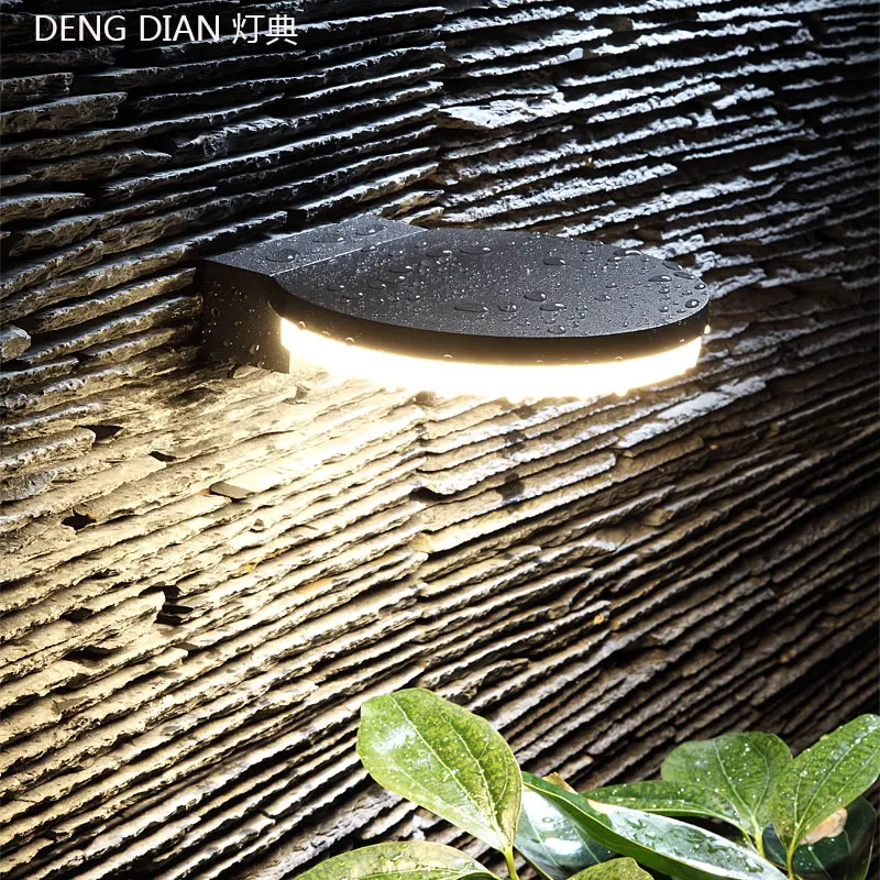 Уличный Водонепроницаемый светодиодный садовый настенный светильник