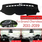 Для Jeep Grand Cherokee WK2 2011 2012 2013 2014 2015 2016 2017 2018 2019 Противоскользящий коврик крышка приборной панели Dashmat аксессуары накидка
