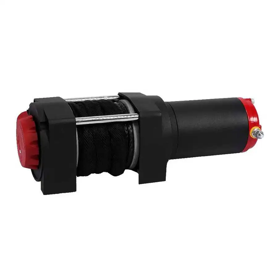 Электрическая Лебедка 12 в 3000 фунтов с двумя беспроводными кабелями для лебедки