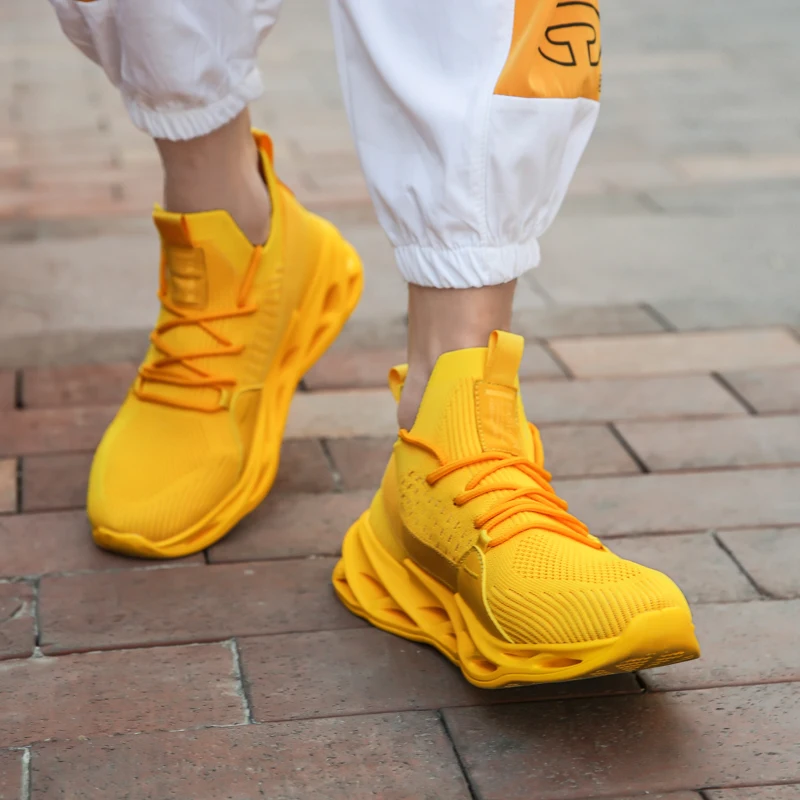 

Fashion 2020 Men Sneakers Lightweight Running Shoes Breathable Wear-Resistant Gym Shoes Casual Jogging Shoes Zapatos De Hombre