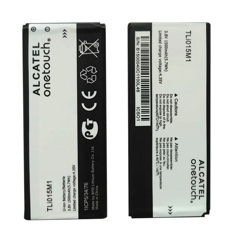 Новый аккумулятор TLi015m1 1500 мАч для Alcatel One Touch Pixi 4 4034A PIXI 4034X 4034F 4034D phone Tli015m7 + трек