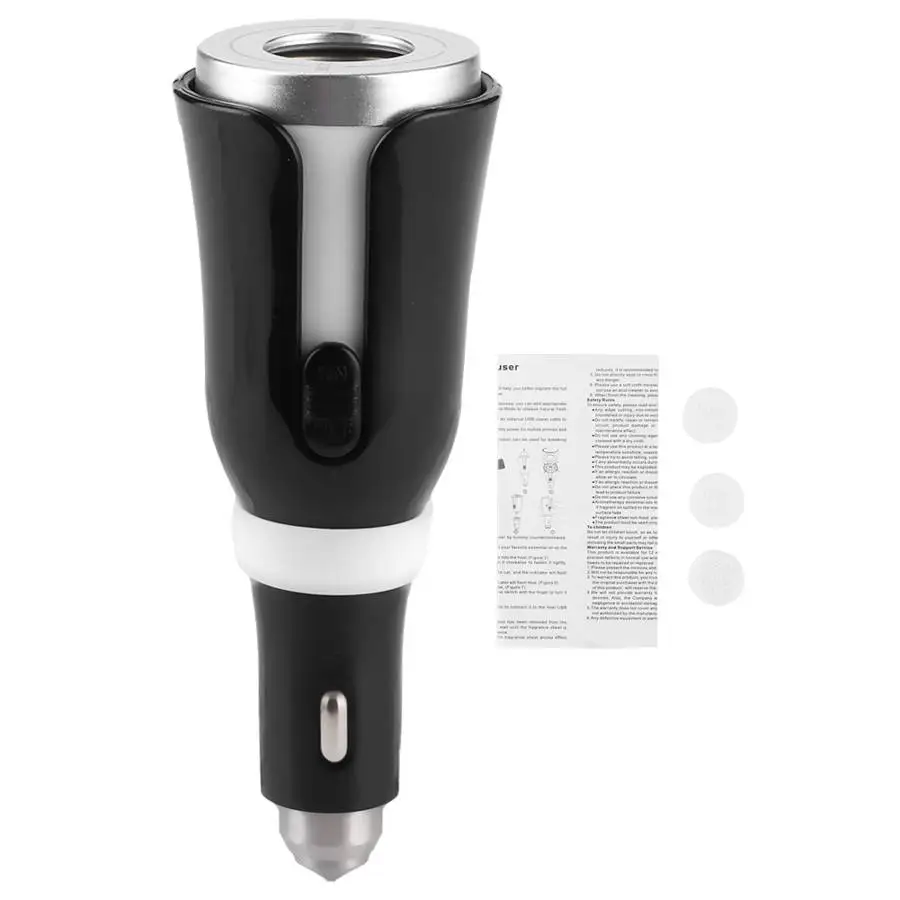 

12V/24V Mini Air Humidifier Aroma Diffuser Deodorization for Air Purification Car Cigarette Lighter Luchtbevochtiger