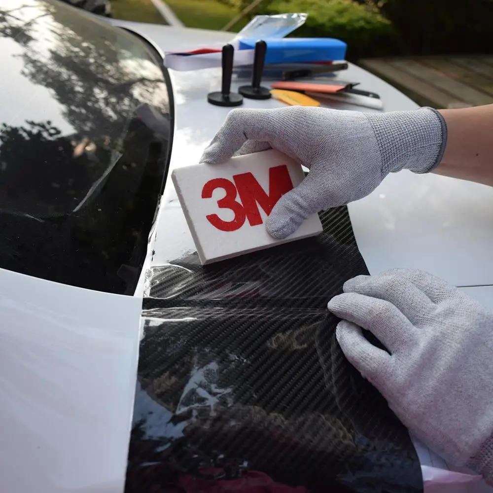 Авто обертывание шерсть Ракель винил Плёнки автомобиля Стикеры Применение