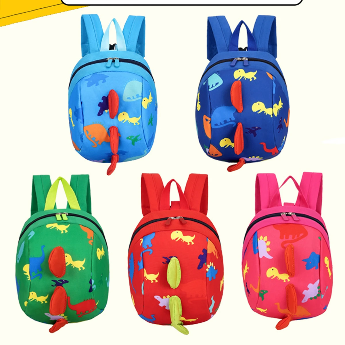 

2021 Детский рюкзак с животными, школьные сумки для детского сада, От 1 до 4 лет милый маленький рюкзак с динозавром, с защитой от потери, mochilas para