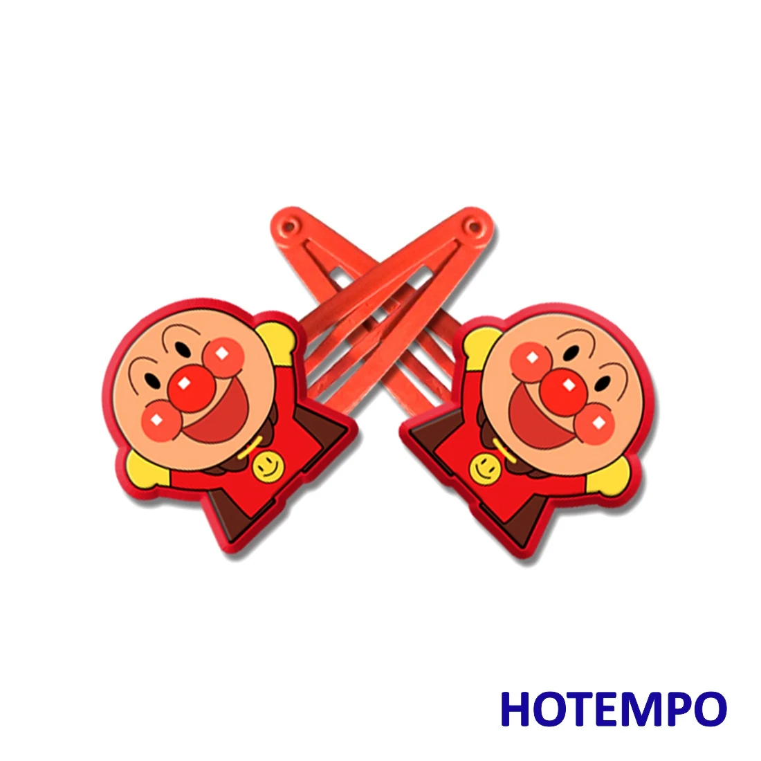 Японский милый мультяшный Супермен Anpanman Dokin-chan Baikinman Kawaii аксессуары для волос заколки для маленьких девочек детский подарок