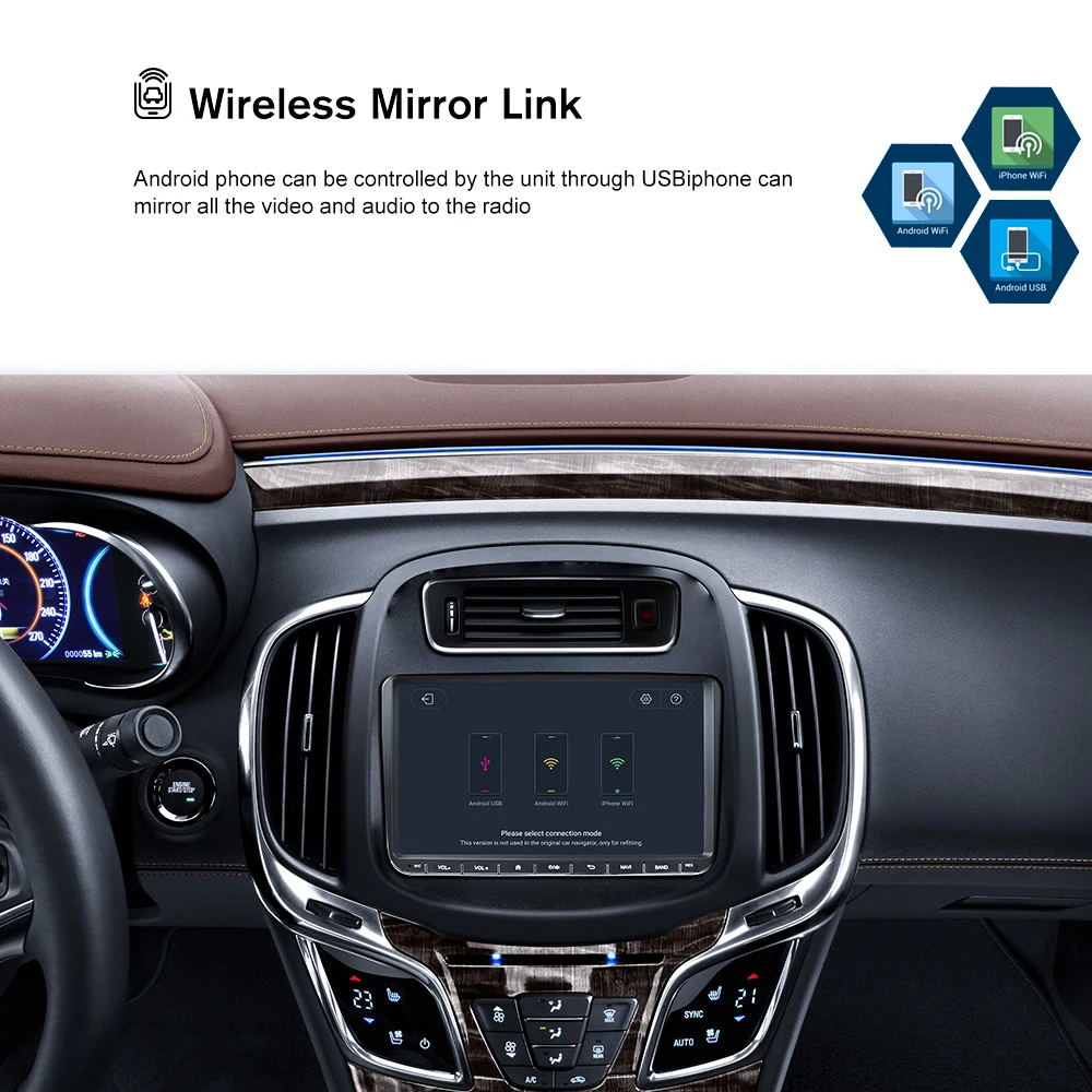 AMPrime Android 9,0 автомобильный радиоприемник стерео 9 ''емкостный сенсорный экран gps wifi Bluetooth 2G+ 16G память Авторадио для Passat Golf MK5