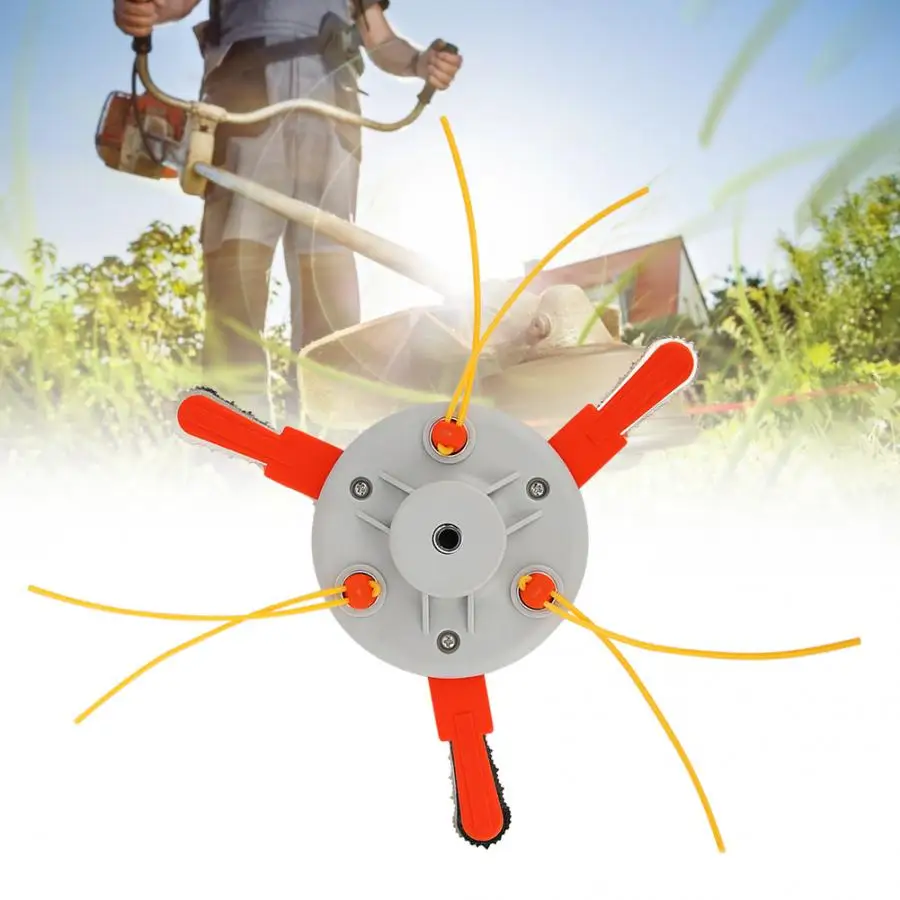 Универсальная Головка триммера Аксессуары для газонокосилки бытовые режущие