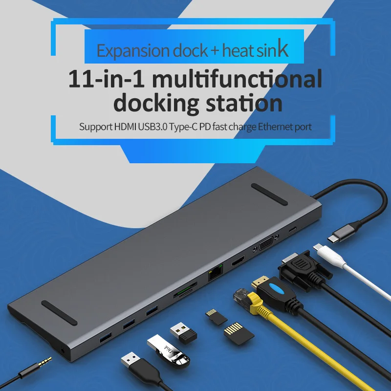 тип c док станция для ноутбука